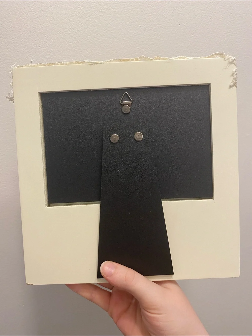Target Cream Lace Photo Frame with Floral Buttons